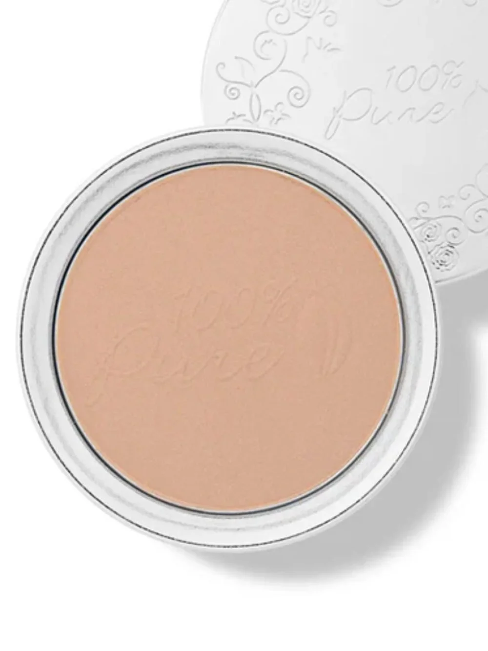 100% Pure Fruit Pigmented Powder Foundation Peach Bisque